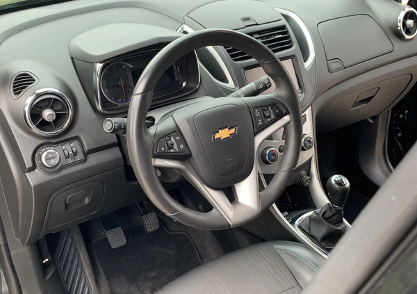 Chevrolet Trax cena 34900 przebieg: 237580, rok produkcji 2014 z Wrocław małe 742